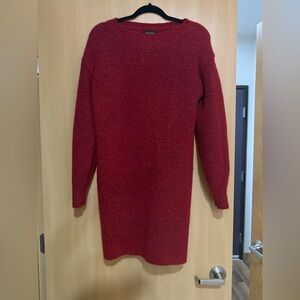 Banana Republic Factory Red Sweater Dress